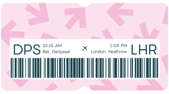 Download your ticket from our website or email, and verify it on the airline’s site.